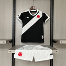 Kit Infantil Vasco da Gama I 24/25 Kappa - Preto