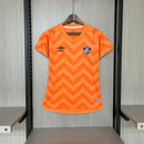 Camisa Fluminense Goleiro 24/25 Torcedor Umbro Feminina - Laranja