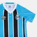 Camisa Grêmio I 25/26 Torcedor Umbro Feminina - Azul+Preto
