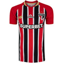 Camisa São Paulo Away 25/26 - Vermelha e Preta