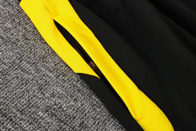 Conjunto Inverno Borussia Dortmund Cinza Puma - Com Capuz