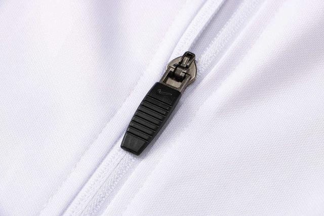 Conjunto Inverno Chelsea Branco e Azul Nike - Com Fecho